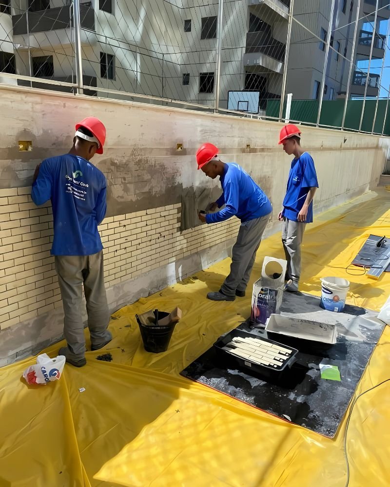 Equipe Sant' Cost em obra